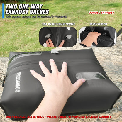 ¡Gran oferta! Bolsas de vacío de TPU S M L, bolsas de compresión al vacío reutilizables, equipaje impermeable