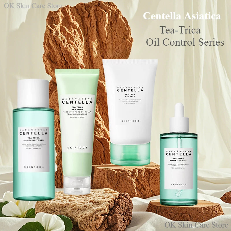Suero limpiador facial con ampolla de centella coreana Skin1004 