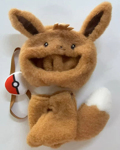 Roupas de boneca Kawaii Labubu Desenho animado Charmander Squirtle com mochila