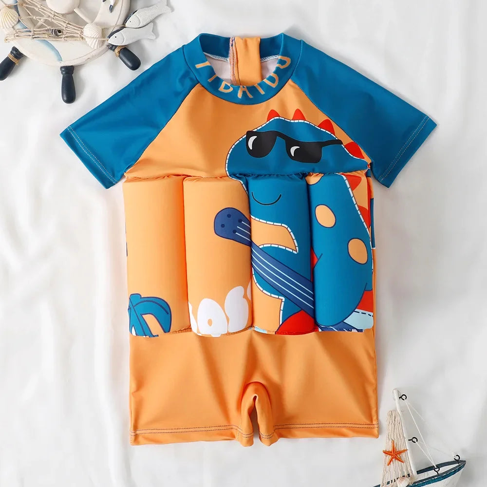 Children's Buoyancy Swimsuit One-piece Swimsuit for Kids Floating