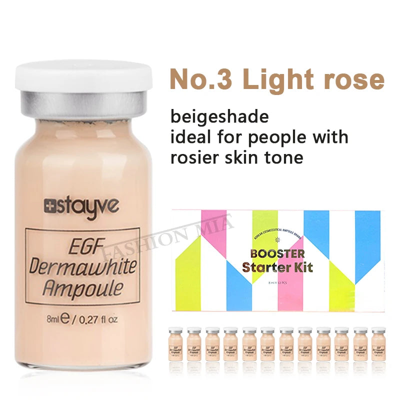 Stayve 8ml Korea BB Cream Glow Serum Starter Kit CC Foundation Cream Facial