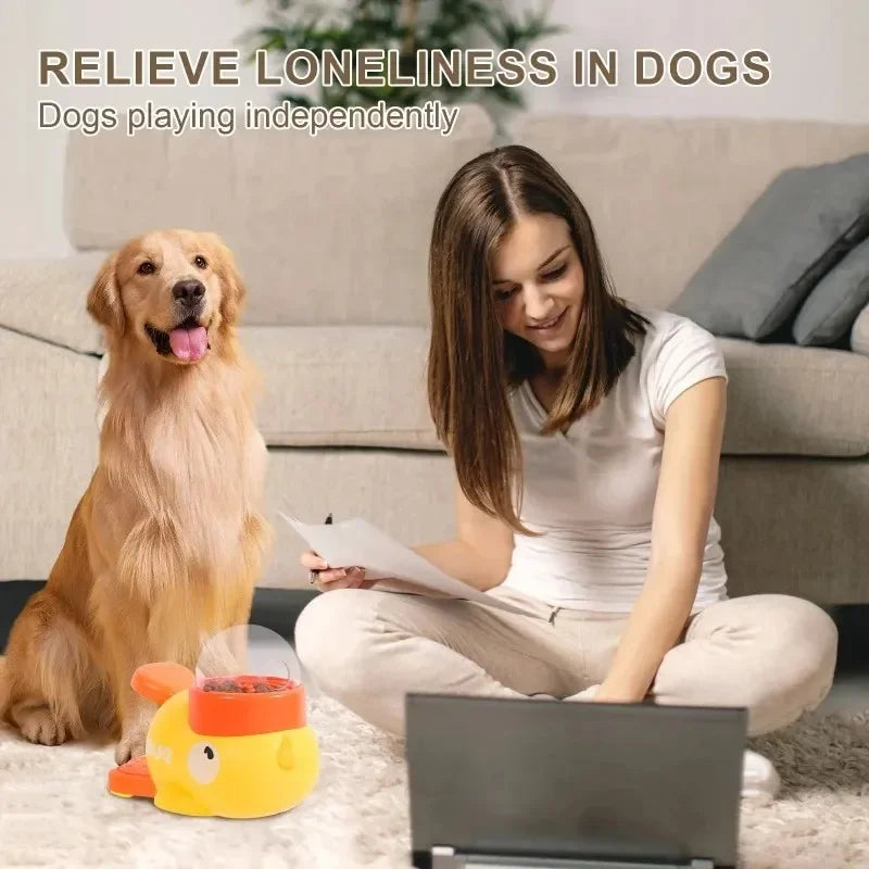 Dog Puzzle Feeder Interactive Pet Food Treat Dispenser