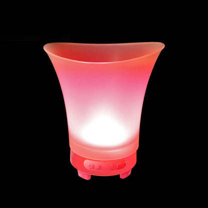 5L RGB LED Ice Bucket with Bluetooth speaker Waterproof Plastic Light Up Champagne beer