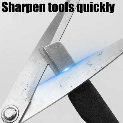 Knife Grinding Stone Steel Sharpener for Axe Scissors Pocket Kitchen Garden Tools