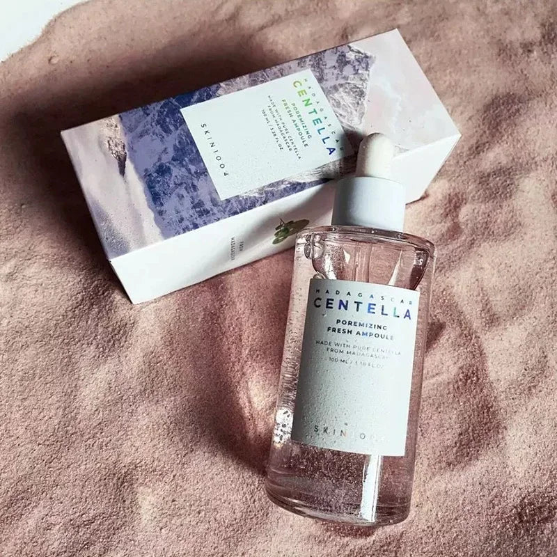 Suero facial tónico con ampolla de sal rosa fresca de productos originales de Centella coreana