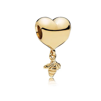 Charm Bead Fit Original European 925 Silver Bracelet Jewelry Gift