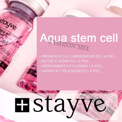 Kit Sérum Facial Branqueador Stayve BB Cream Glow Skin Booster Coreano com Peptídeos