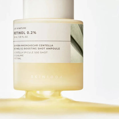 Ampola Coreana de Centelha Asiática com Retinol e Matrixyl para o Cuidado dos Poros e Anti-rugas