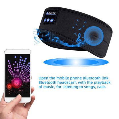 HOMEFISH BT Earphones Sports Sleeping Headband Elastic Wireless Headphones