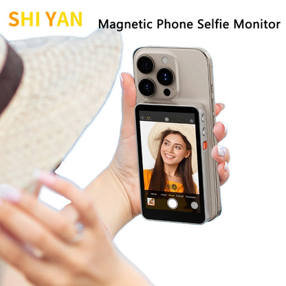 SHIYAN Magnetic Smartphone Selfie Monitor