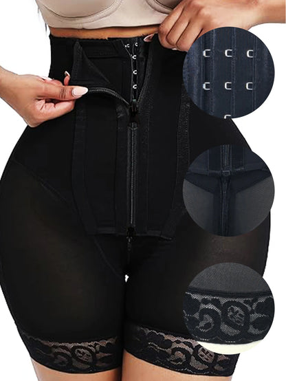 Women High Compression Girdles Waist Trainer High Waist Tummy Control Panties