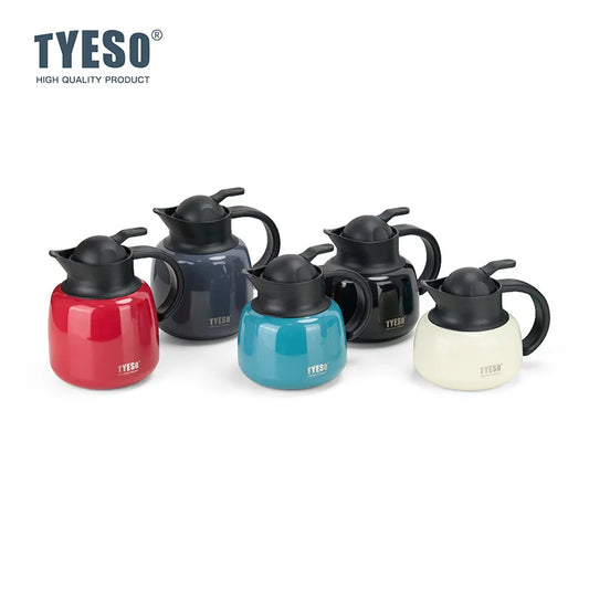 Termo Tyeso de acero con forma de calabaza y aislamiento para té, botella de agua fría y caliente