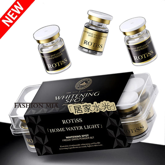 Set de suero facial coreano con levadura de niacinamida en polvo liofilizado, Pro-Xylane, hidratante, rejuvenecedor y eliminador de melanina.