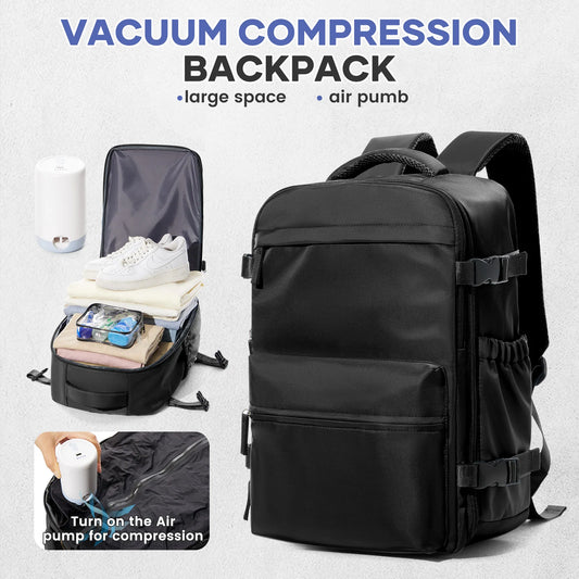 Vacuum Backpack Travel Bag for Men Large Capacity airback Backpack Business