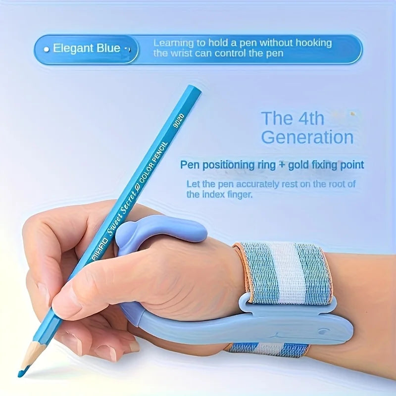 Silicone Right-handed Wrist Correction Pen Holder