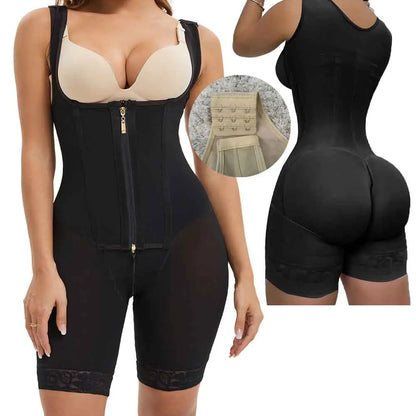 Fajas Colombianas Post Tummy Shapers Women Fully Body Shaper Waist Trainer Firm High
