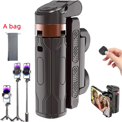 MEUYAG 2026 New Tripod,phone Stand with Bluetooth shutter,Wireless Selfie Stick brackets