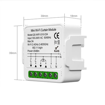 Module curtains Electric Motor Work with Alexa Google Home Smart Life