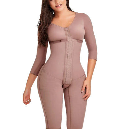 Full Body Colombian Girdles Shaper High Compression Bodysuits Postoperative