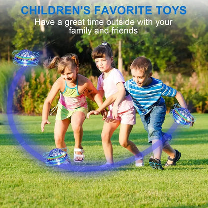 Flying Orb Boomerang Ball LED Lights Flying Spinner Drone Magic Ball