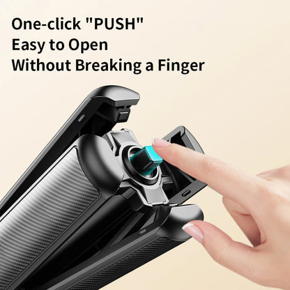 Magnetic Phone Holder 360° Rotation Pocket Selfie Stick With Bluetooth Remote
