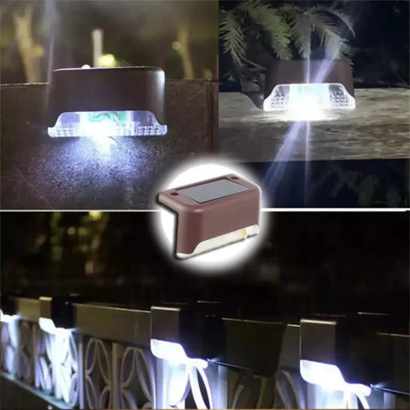 1~20PCS Luz solar para terraza, exterior, IP65 impermeable, lámparas solares para jardín