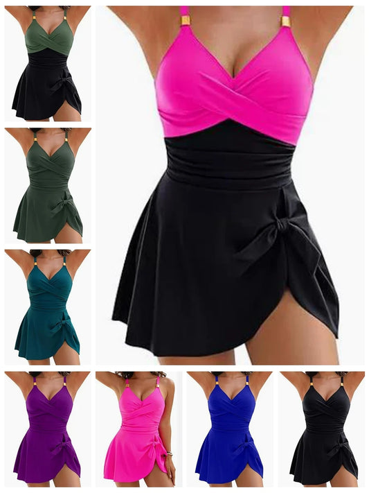 2025 8 Colours Women’s Swimdress.