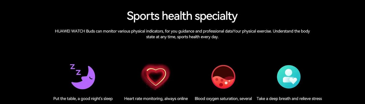 Huawei WATCH Buds Headphone  Two-in-One Smart Watch Noise Reduction