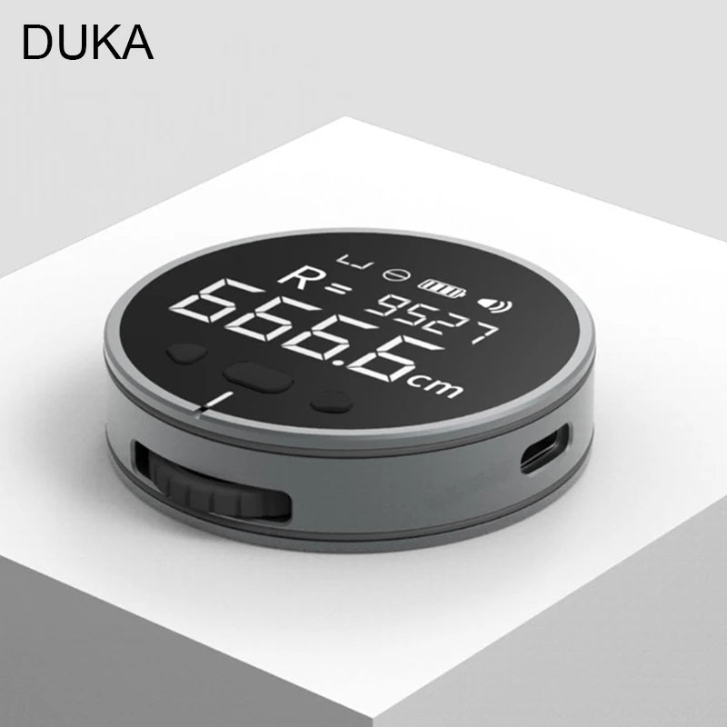 DUKA ATuMan Little Q regla electrónica 8 en 1 telémetro digital cinta métrica enrollable mini