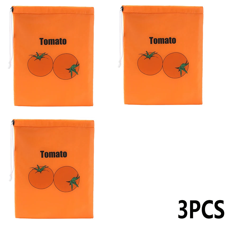 1/2/3/5Pcs Durable Yellow Banana Storage Bags Insulated Fruit Vegetable Fresh-keep