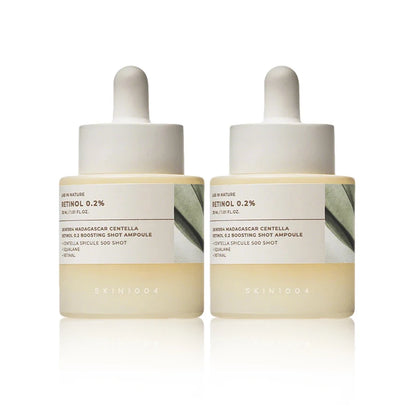 Ampola Coreana de Centelha Asiática com Retinol e Matrixyl para o Cuidado dos Poros e Anti-rugas