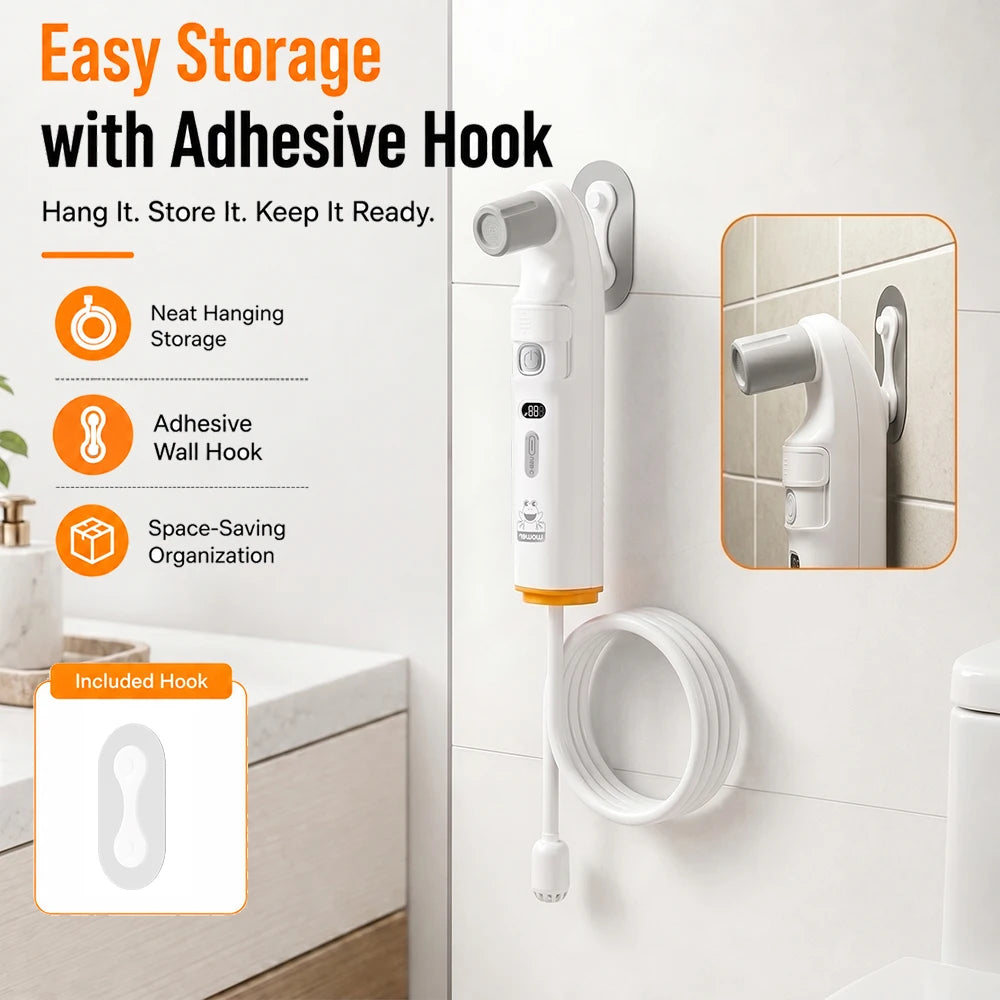 Electric Portable Bidet, 2-in-1 Shower & Bidet Nozzle, Rechargeable Travel Sprayer