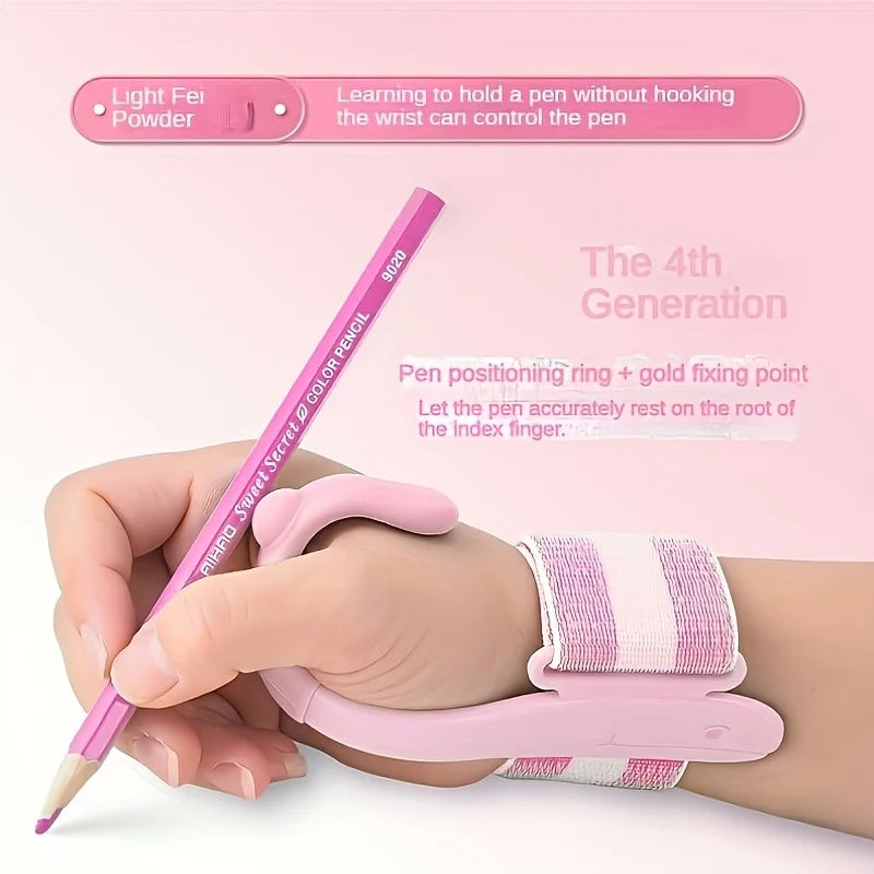 Silicone Right-handed Wrist Correction Pen Holder