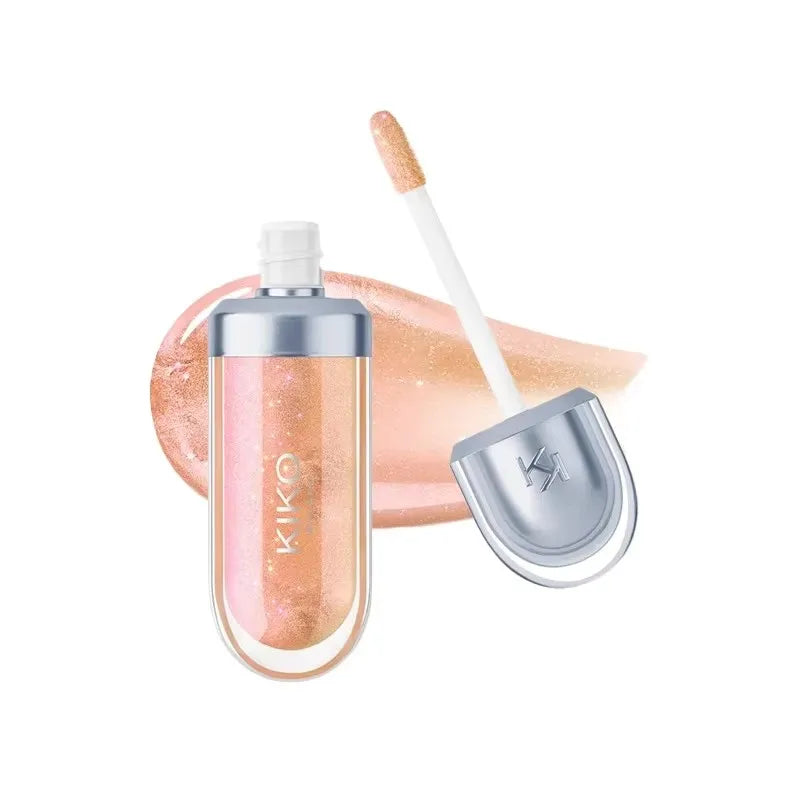 KIKO 3D Hydra Lipgloss Mirror Lip Glaze Shimmer Moisturizing Pearlescent Color Liquid