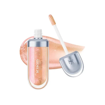 KIKO 3D Hydra Lipgloss Mirror Lip Glaze Shimmer Moisturizing Pearlescent Color Liquid