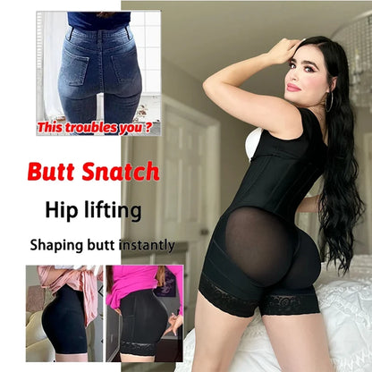 Women High Compression Girdle Shaper Postpartum Belly flat Sheath