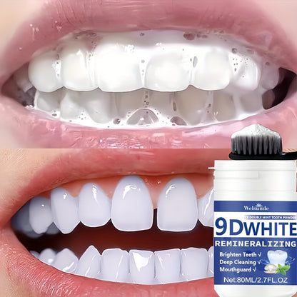 9D White Remineralizing Hydroxyapatite Tooth Powde