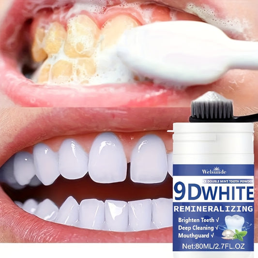 9D White Remineralizing Hydroxyapatite Tooth Powde