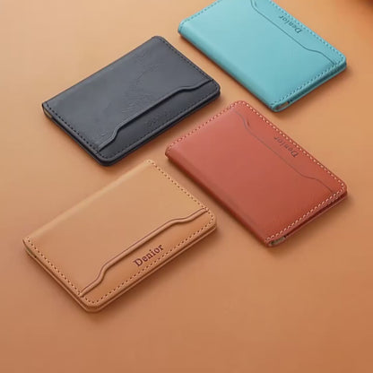 Wallet Case for Magsafe Leather Magnetic Bag Card Holder