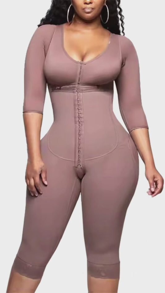 Full Body Colombian Girdles Shaper High Compression Bodysuits Postoperative