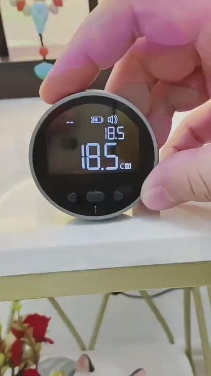 Cinta Métrica Digital, Regla de Rodillo Electrónica, Herramientas Recargables de Medición de Distancia de Rodillo