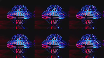 Flying Orb Boomerang Ball LED Lights Flying Spinner Drone Magic Ball