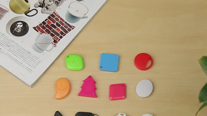 Mini GPS Locator AntiLost Alarm Wallet Keychain Smart Tag Bluetooth-Compatible